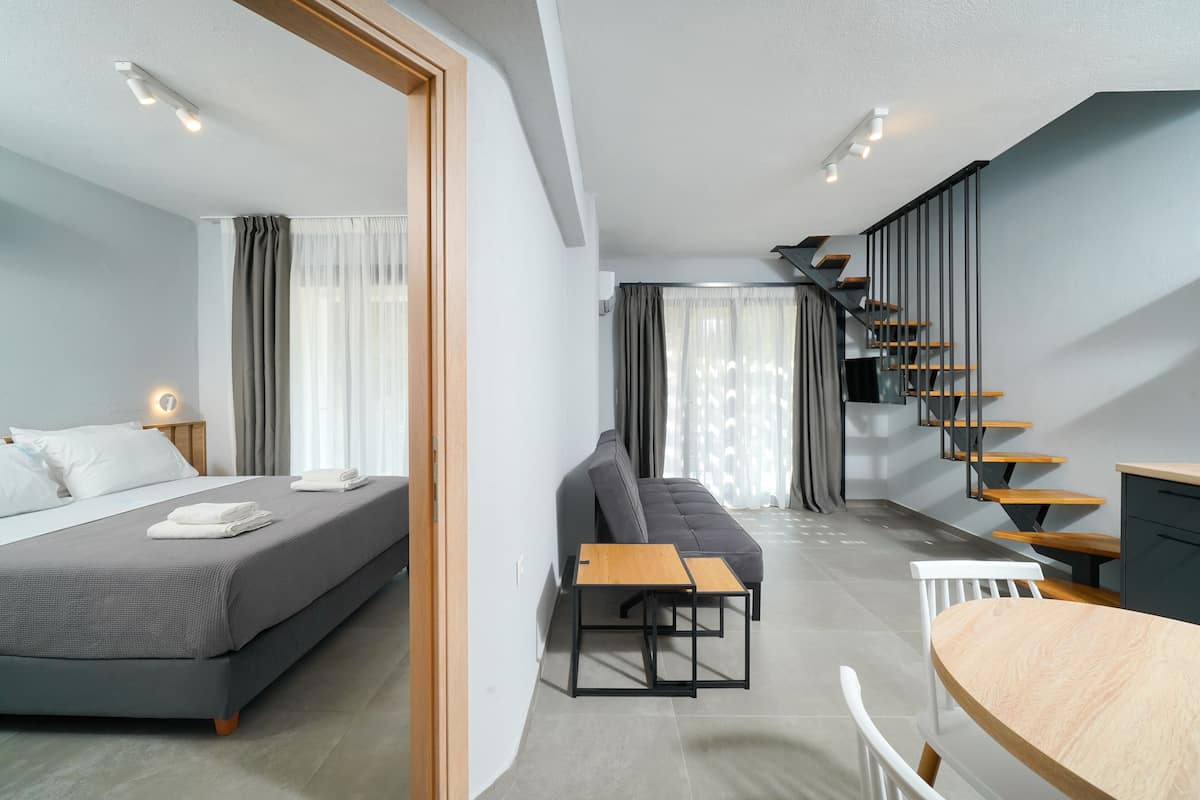 Deluxe suite | 1 slaapkamer, een bureau, geluiddichte muren