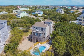 Exterior - Soundside Dog Friendly w/ Private Pool, Hot Tub, Elevator, Nearby Beach Access (Avon)