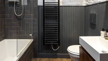 Shower, hair dryer