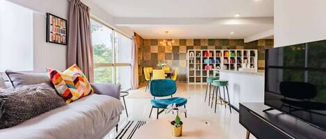 TV connectée, espaces bureaux