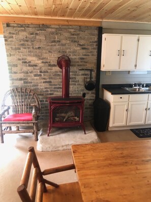 Interior - Cabin close to trails. Excellent location. (Eckerman)