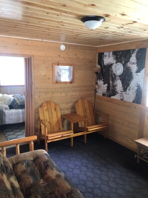 Interior - Cabin close to trails. Excellent location. (Eckerman)