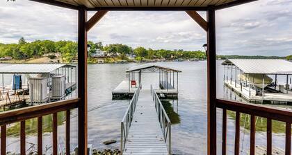 Lakefront Home w/ Private Dock in Sunrise Beach!