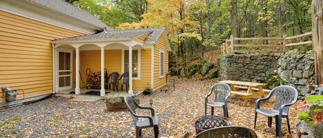 Fachada de la propiedad