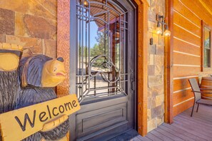 Exterior detail - Angel Fire Cabin Rental w/ Private Hot Tub & Deck! (Angel Fire)