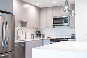 Luxury Condo | Private kitchen | Full-size fridge, microwave, oven, dishwasher - Wildflower Retreat-Revelstoke Vacations (Revelstoke)