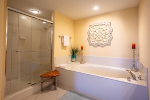 Shower, towels