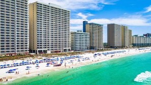 On the beach - 6th Floor 3BR @ The Marisol Directly on the Beach w/Beach Chairs!! (Panama City Beach)