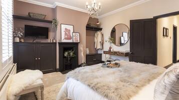 2 soverom, strykejern/-brett, wi-fi (inkludert) og sengetøy