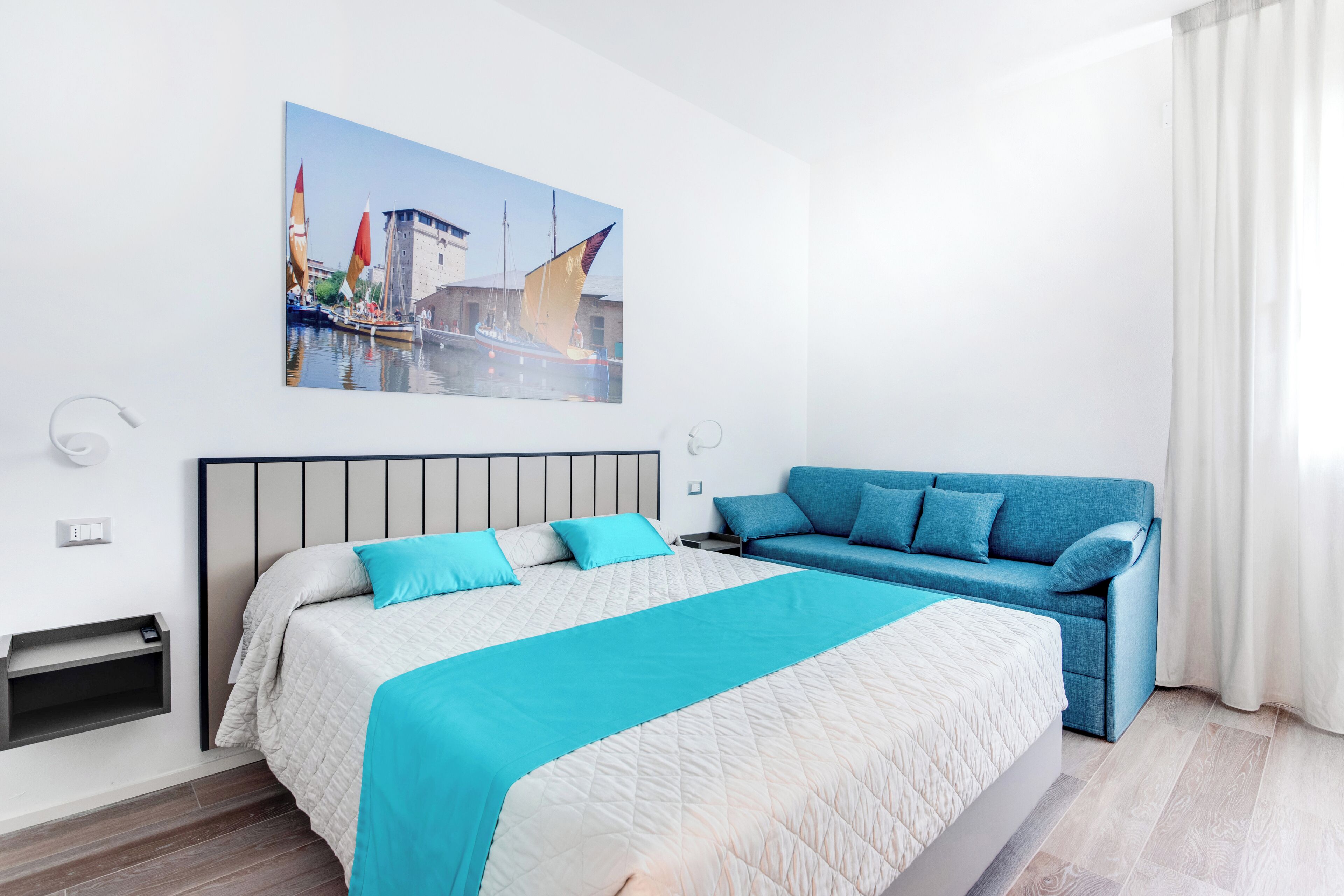 Appartement Deluxe, 2 chambres, vue jardin, rez-de-chaussée