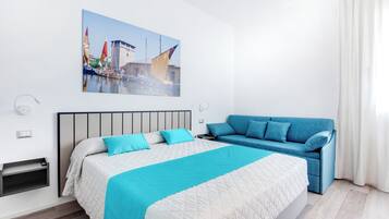 Appartement Deluxe, 2 chambres, vue jardin, rez-de-chaussée