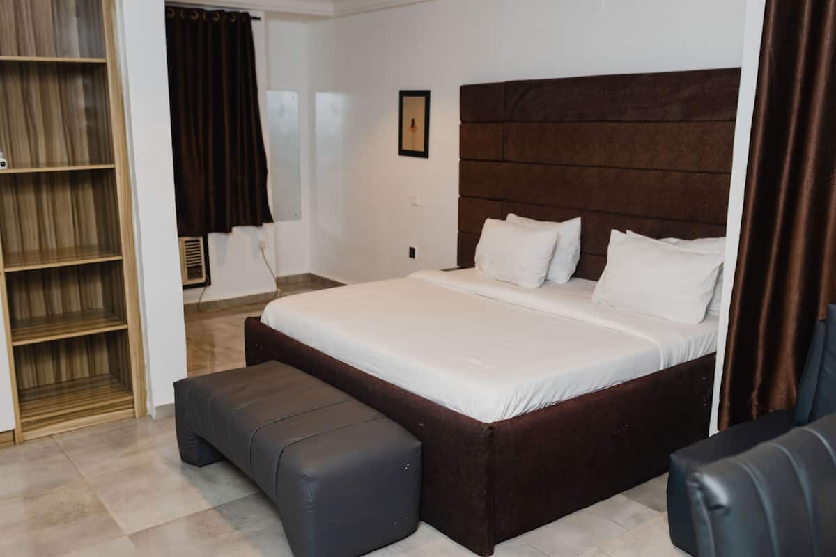 Deluxe kamer | 1 slaapkamer, een bureau, een laptopwerkplek, gratis wifi