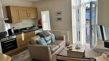 Apartemen Superior, 2 kamar tidur, dapur | Area keluarga