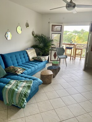 TV - Appartement Duplex Sur le Golf vue Imprenable (Saint-François)