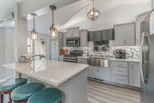 Blue Dune: A Dreamy Beach Cottage On The Muskegon Channel