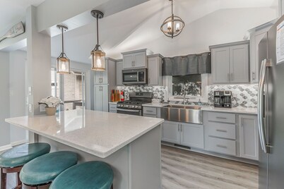 Blue Dune: A Dreamy Beach Cottage On The Muskegon Channel