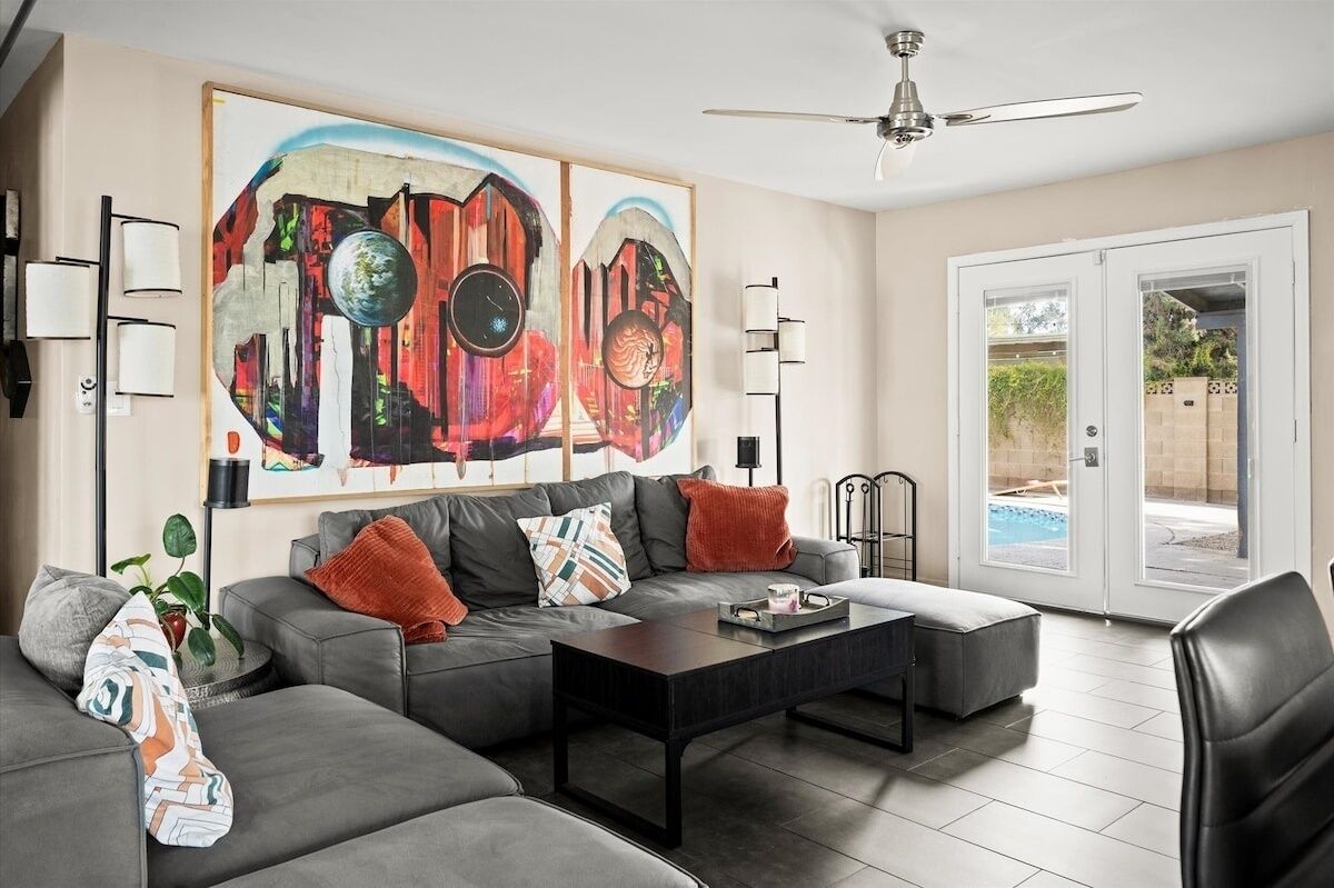 Urban Oasis: Trendy Home with Pool!