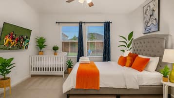 3 chambres, fer et planche Ă repasser, Wi-Fi gratuit, draps fournis