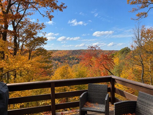 Pet Friendly with Forest View, Wood Fireplace