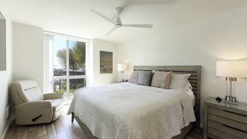 Condo, 1 King Bed with Sofa bed, Pool Access, Garden View (E108) | 1 bedroom, individually decorated, individually furnished, bed sheets