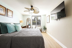 Condo, 1 Queen Bed with Sofa bed, Pool Access, Garden View (G122 ) | 1 bedroom, individually decorated, individually furnished