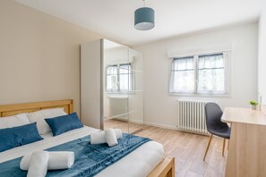 4 sovrum, gratis wi-fi och sängkläder