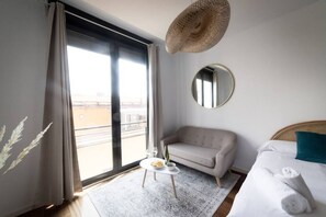 1 Schlafzimmer, Bügeleisen/Bügelbrett, kostenloses WLAN, Bettwäsche