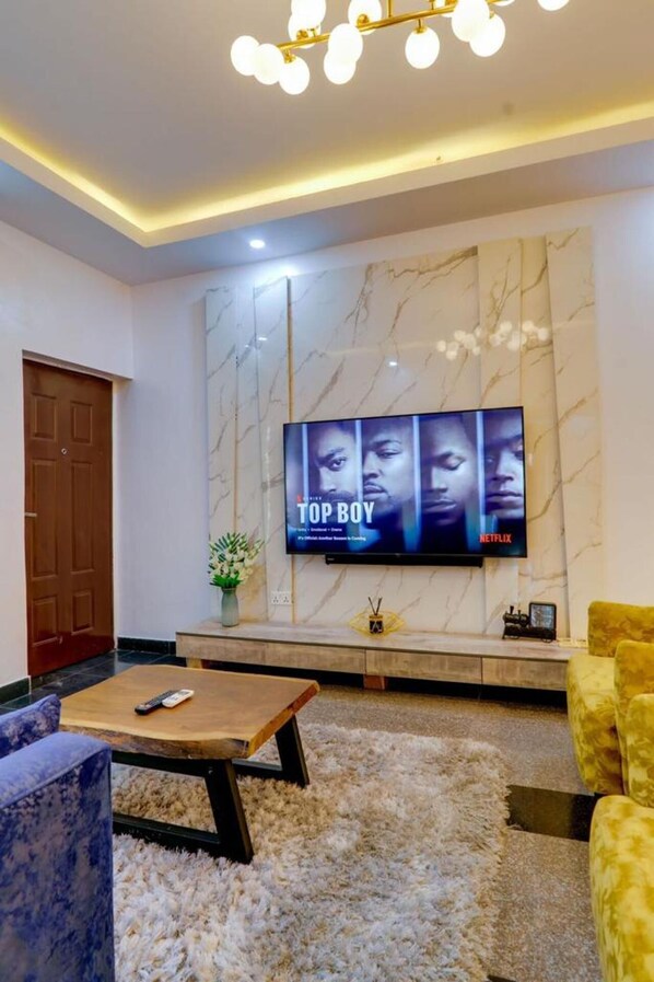 Apartment, 1 Queen Bed | Living area - Lovely 1-bed Apartment in Lagos (Lagos)