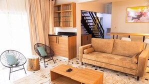 Apartment, 2 Queen Beds | Living area - Captivating 2-bed Apartment in Lagos (Lagos)