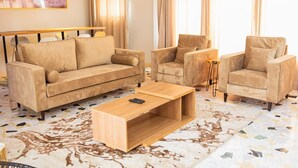 Apartment, 2 Queen Beds | Living area - Captivating 2-bed Apartment in Lagos (Lagos)