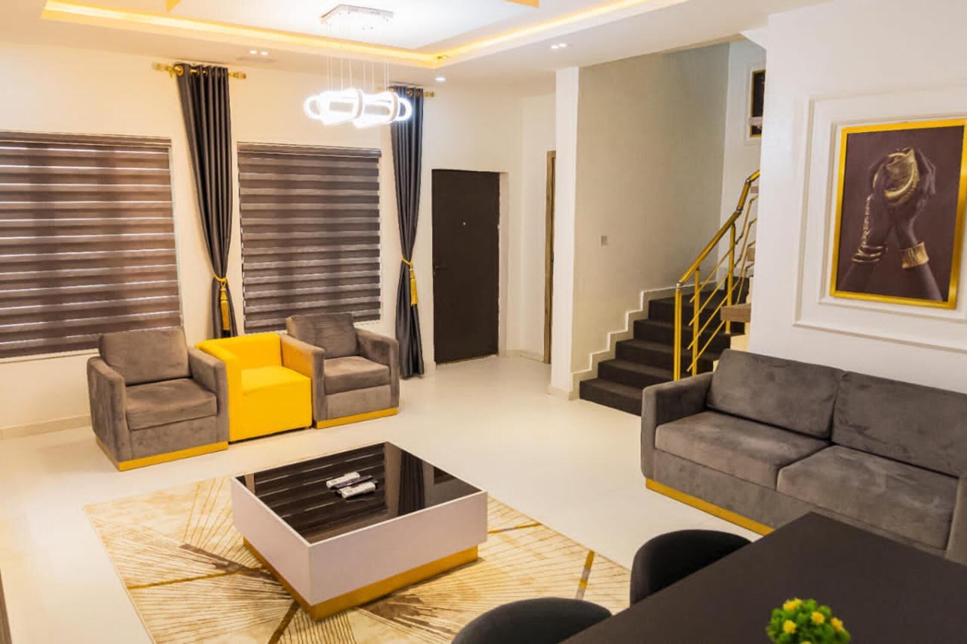 Apartment, Multiple Beds | Living area