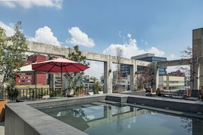 Rooftop terrace - Kukun Londres Juárez (Mexico City)