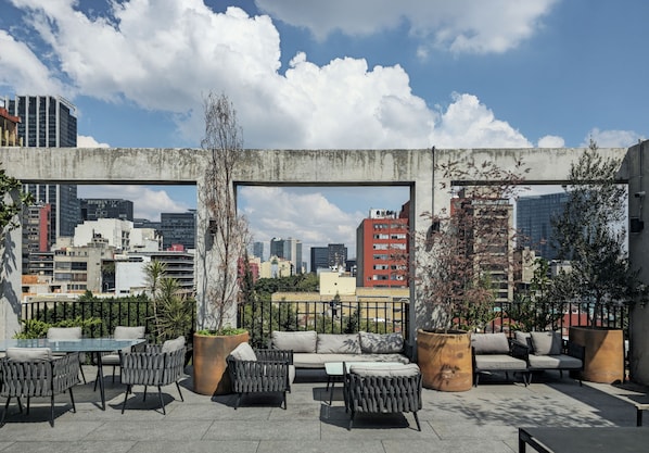 Rooftop terrace