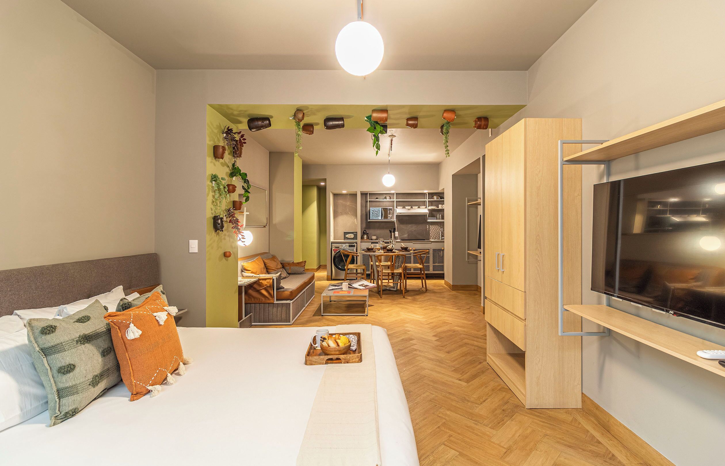 Apartment, 1 Bedroom, Balcony | 1 bedroom, hypo-allergenic bedding available, down comforters