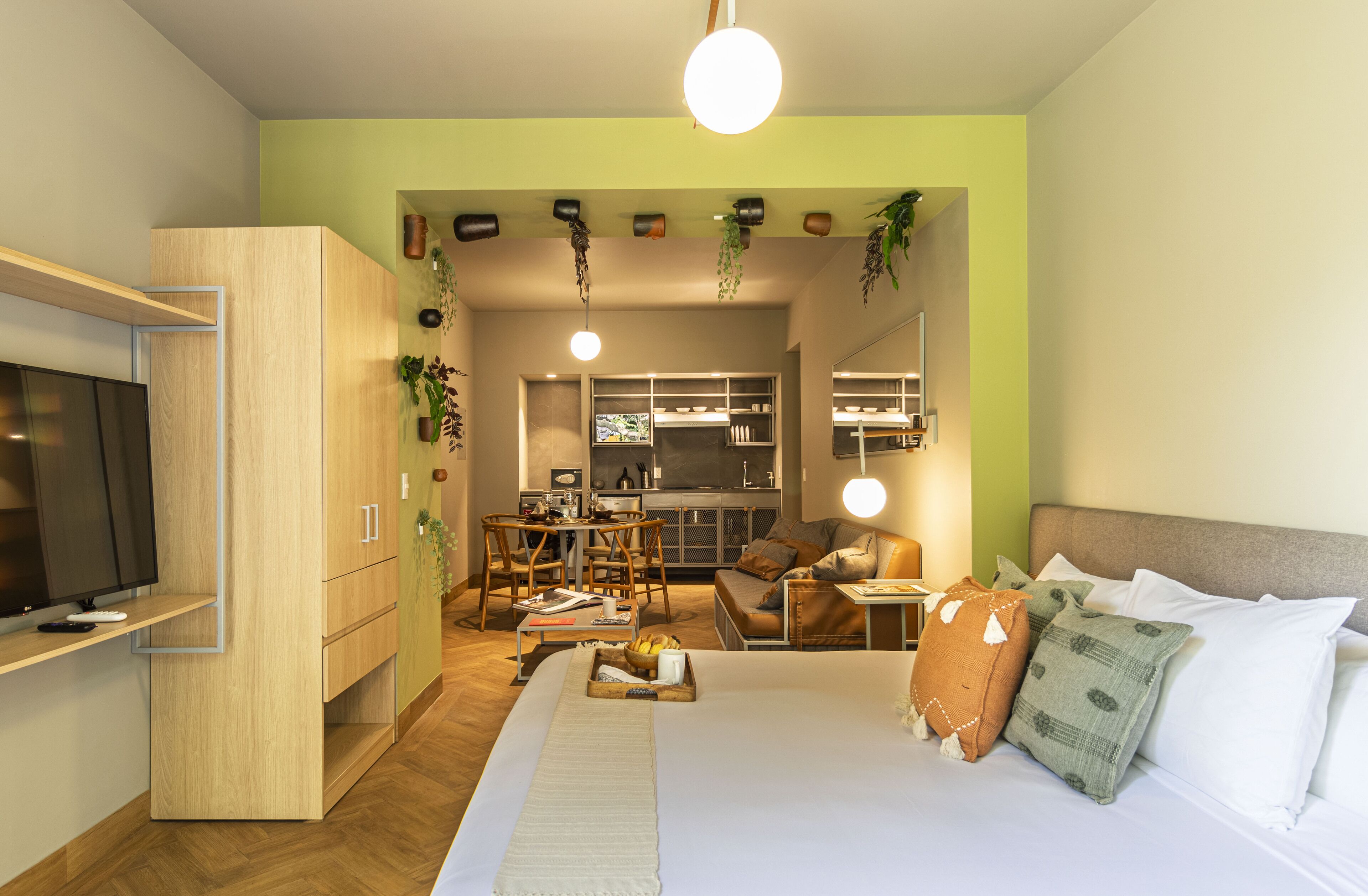 1 habitación, ropa de cama hipoalergénica y cubrecamas 