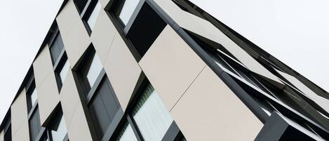 Voorkant van accommodatie