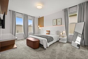 6 bedrooms, iron/ironing board, travel cot, WiFi
