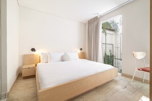 舒適公寓, 陽台 | 羽絨被、客房內保險箱、獨特裝潢、布置獨特