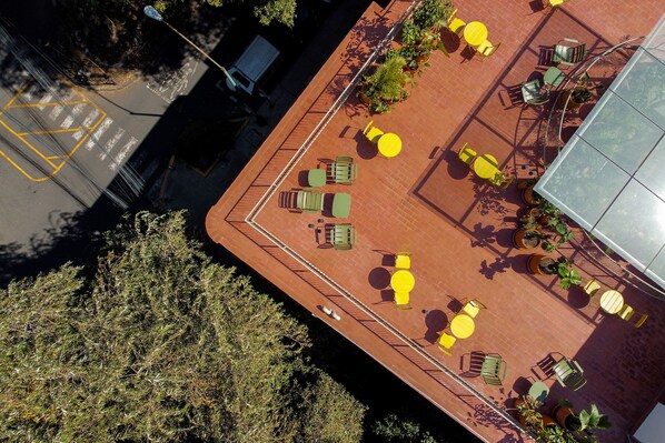 Aerial view - Nido Condesa (Mexico City)