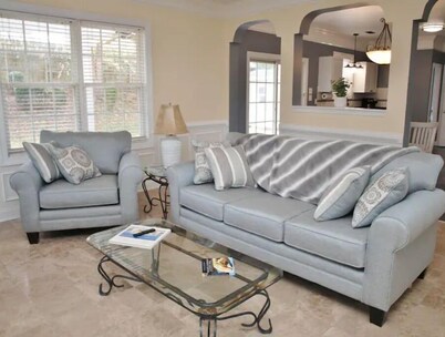 Spacious, comfortable home for your family in a private, quiet neighborhood.