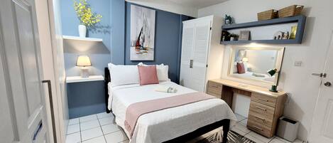 Leilighet – deluxe, 1 soverom, 1. etasje | Strykejern/-brett og wi-fi (inkludert)