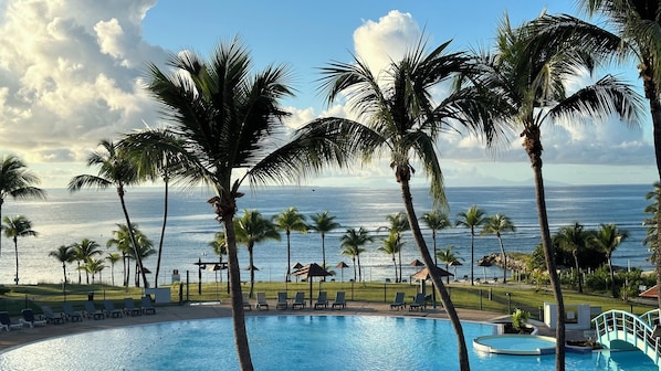 Seasonal outdoor pool - Ti Kaz Funky Host T3 prémium vue mer GD (Sainte-Anne)