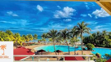 Penthouse Superior - 2 sovrum - terrass - havsutsikt | Terrass/Patio