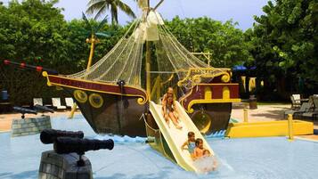 5 outdoor pools, cabanas (surcharge), pool umbrellas