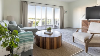 4 Bedroom Premium Villa | Living area | LCD TV at Villas At Hawks Cay Resort