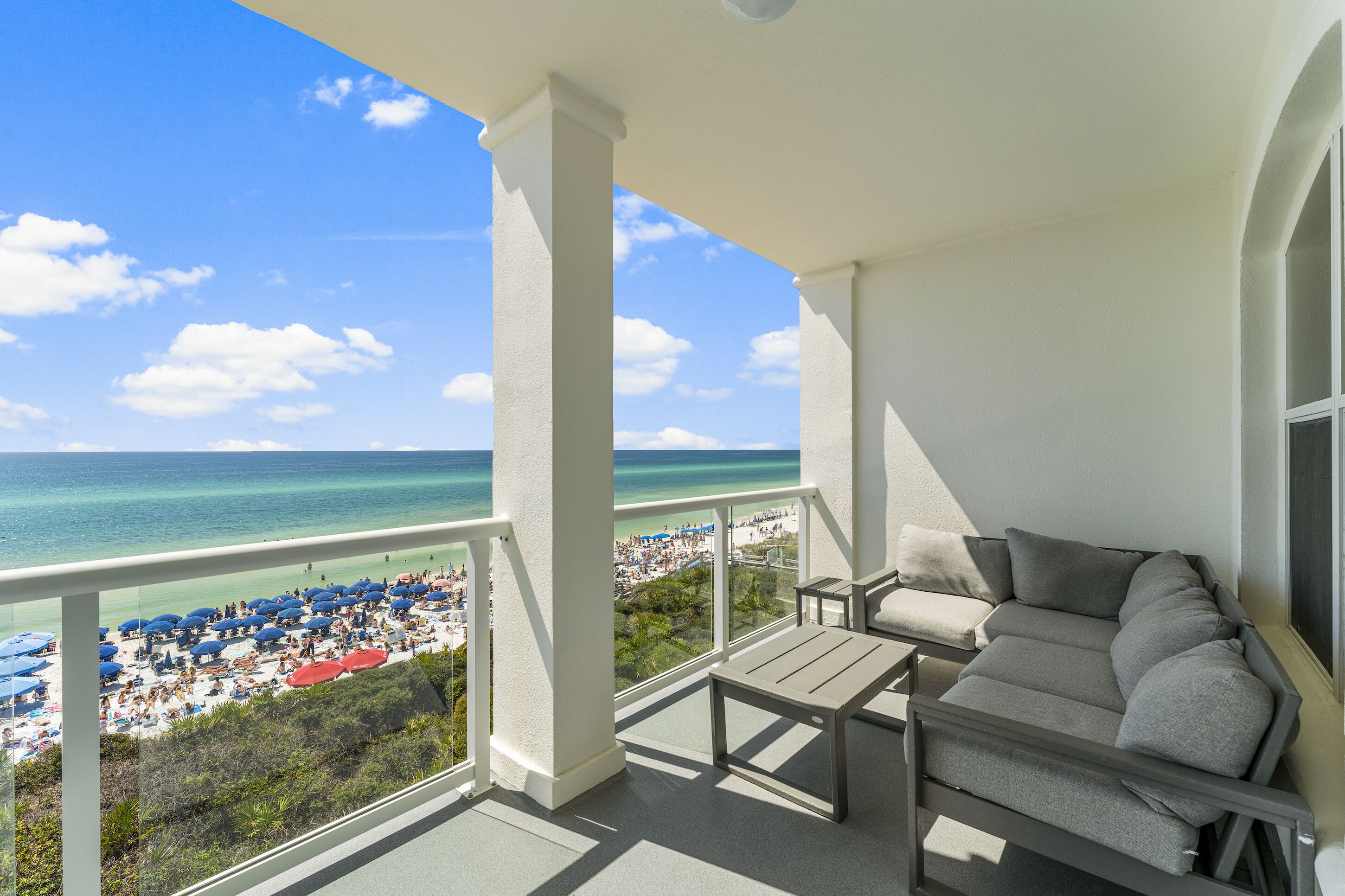 Apartment, 3 Schlafzimmer, Meerblick, Strandnähe (Rosey's Retreat) | Balkon