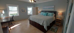 2 bedrooms, desk, iron/ironing board, free WiFi