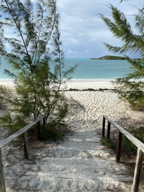 Sun loungers, beach towels