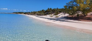 Sun loungers, beach towels