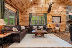 TV, fireplace, DVD player